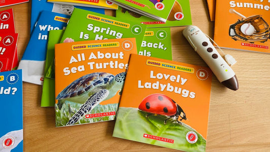 KidsRead Scholastics Guided Science Readers- Seasons| 點讀分階讀本,給孩子一個閲讀小挑戰