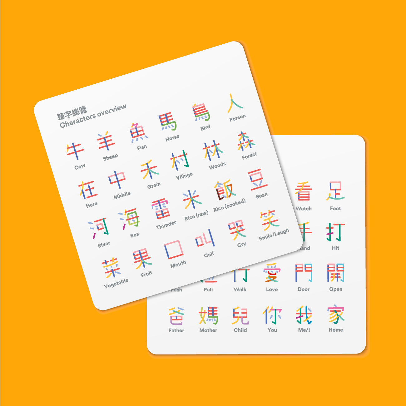 觸感中文寫字組合第一輯 + 第二輯 (The Little Learner Bundle + The Little Reader Bundle)