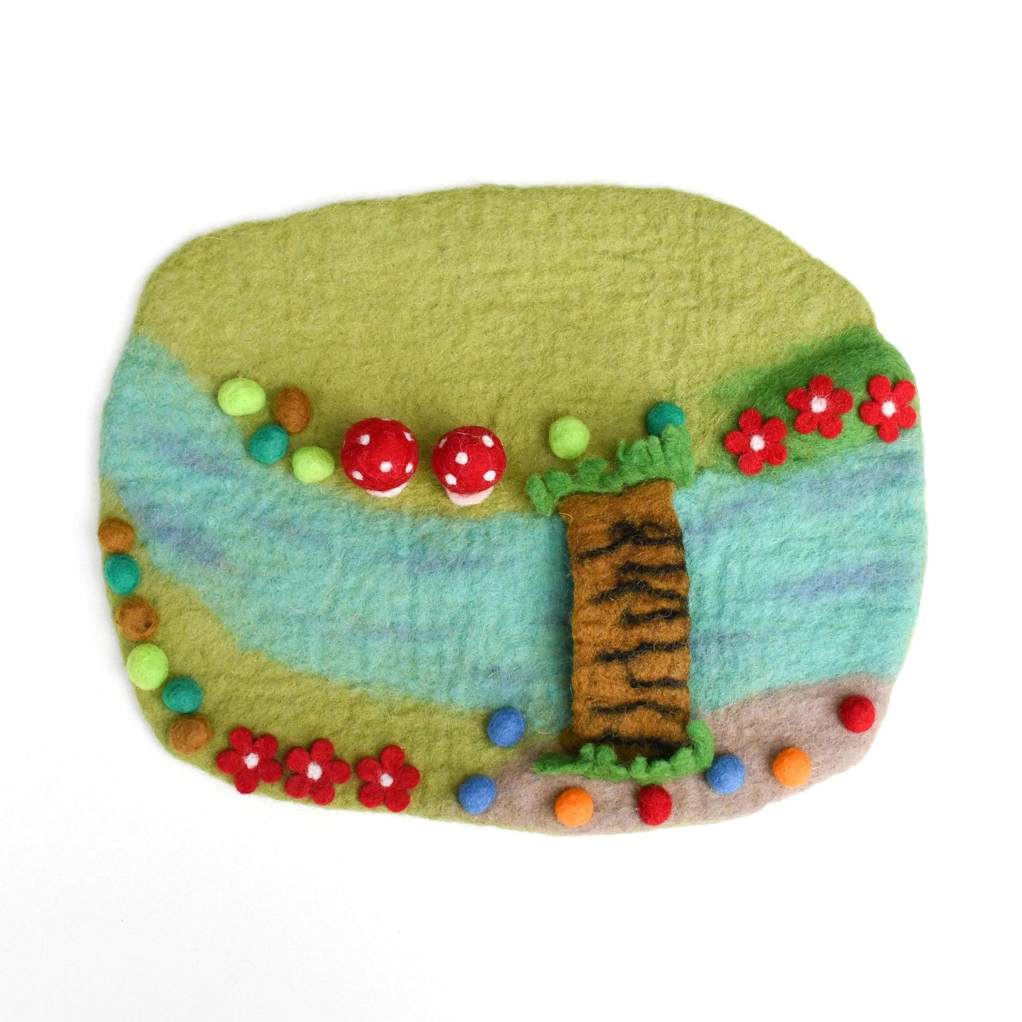 Fairy River and Bridge Mat Playscape 場景遊戲地墊