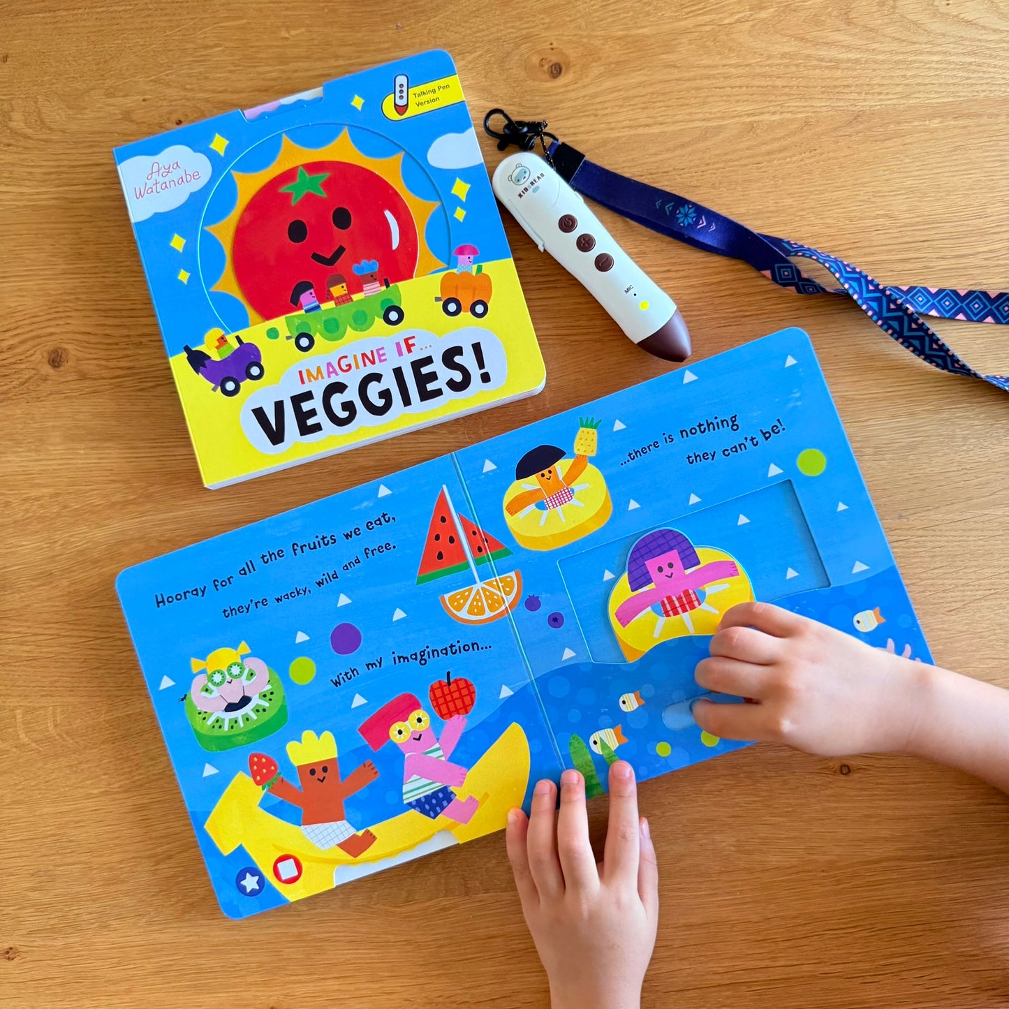IMAGINE IF 想像力點讀互動操作書 (Veggies! / Fruit!)