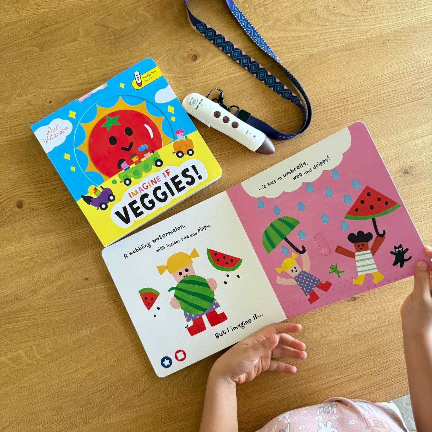 IMAGINE IF 想像力點讀互動操作書 (Veggies! / Fruit!)