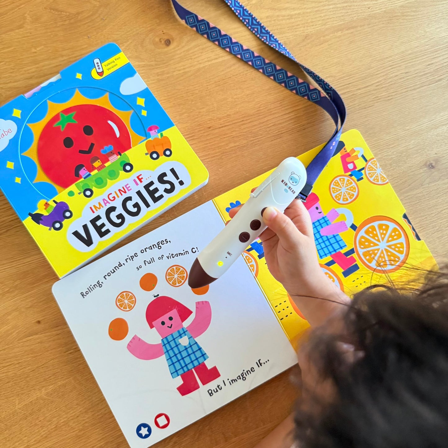IMAGINE IF 想像力點讀互動操作書 (Veggies! / Fruit!)