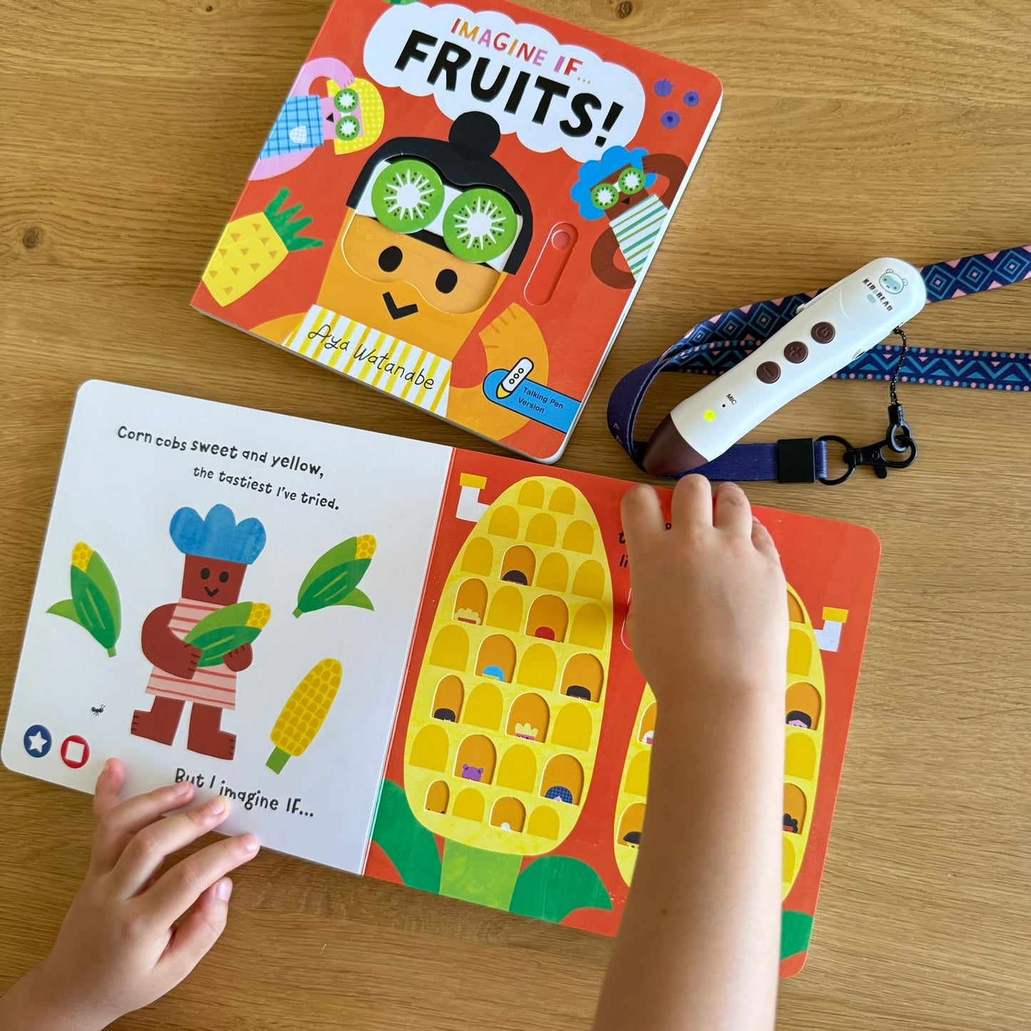 IMAGINE IF 想像力點讀互動操作書 (Veggies! / Fruit!)