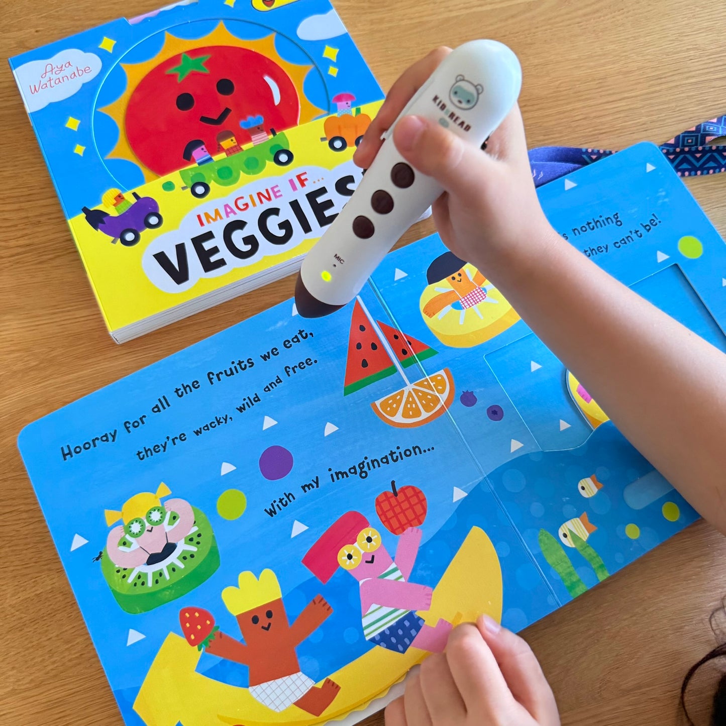 IMAGINE IF 想像力點讀互動操作書 (Veggies! / Fruit!)