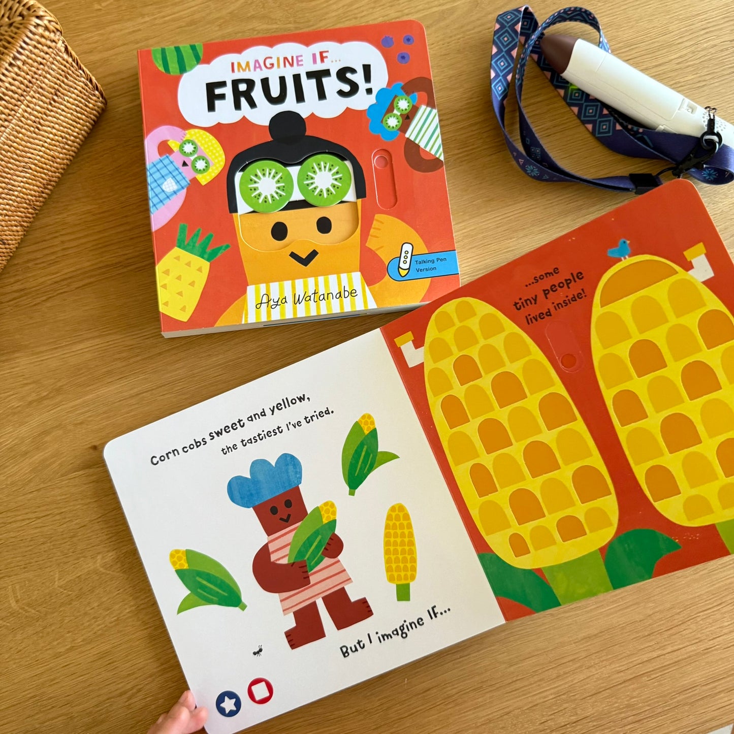 IMAGINE IF 想像力點讀互動操作書 (Veggies! / Fruit!)