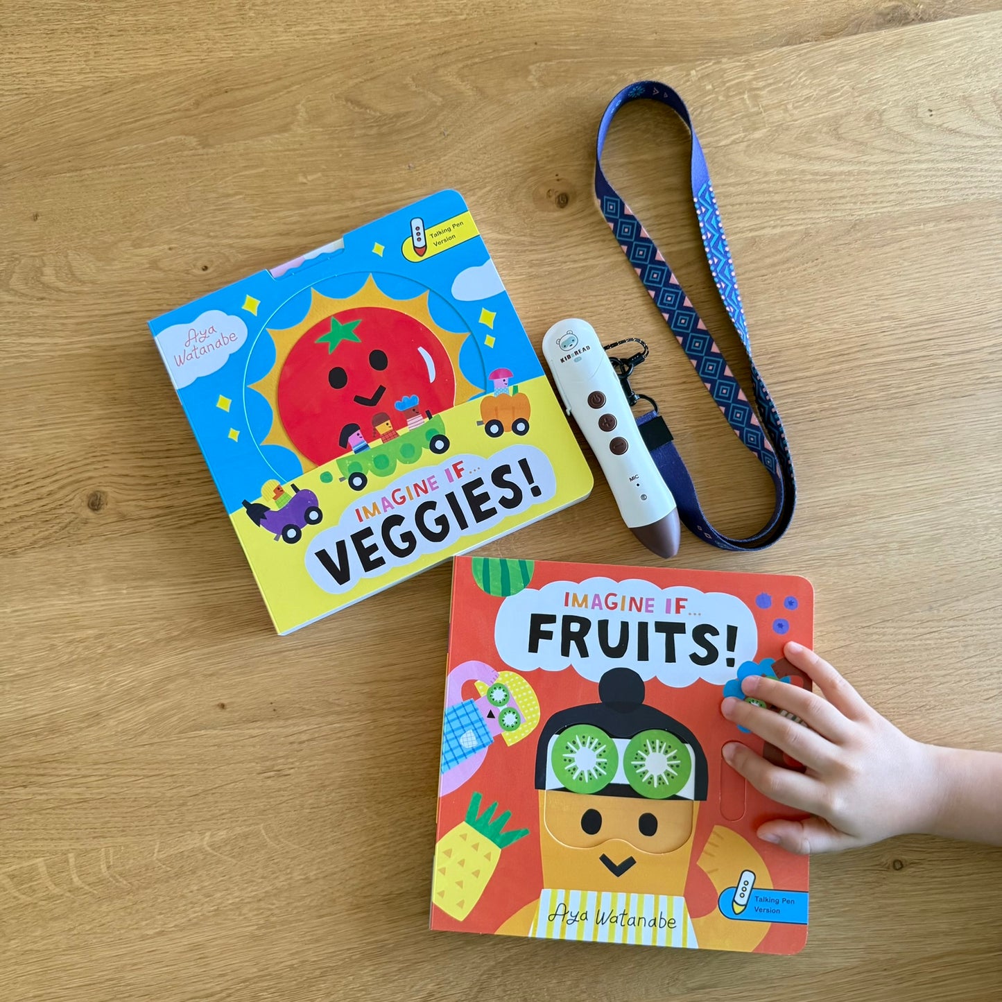 IMAGINE IF 想像力點讀互動操作書 (Veggies! / Fruit!)