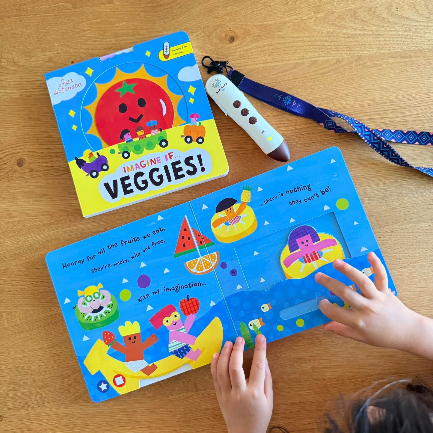 IMAGINE IF 想像力點讀互動操作書 (Veggies! / Fruit!)