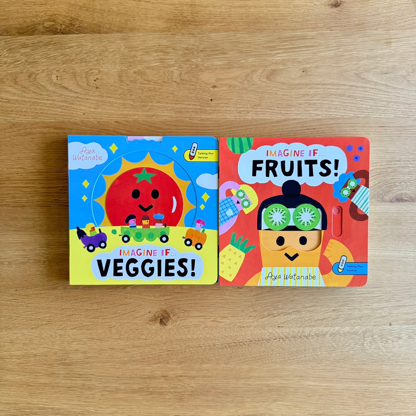 IMAGINE IF 想像力點讀互動操作書 (Veggies! / Fruit!)