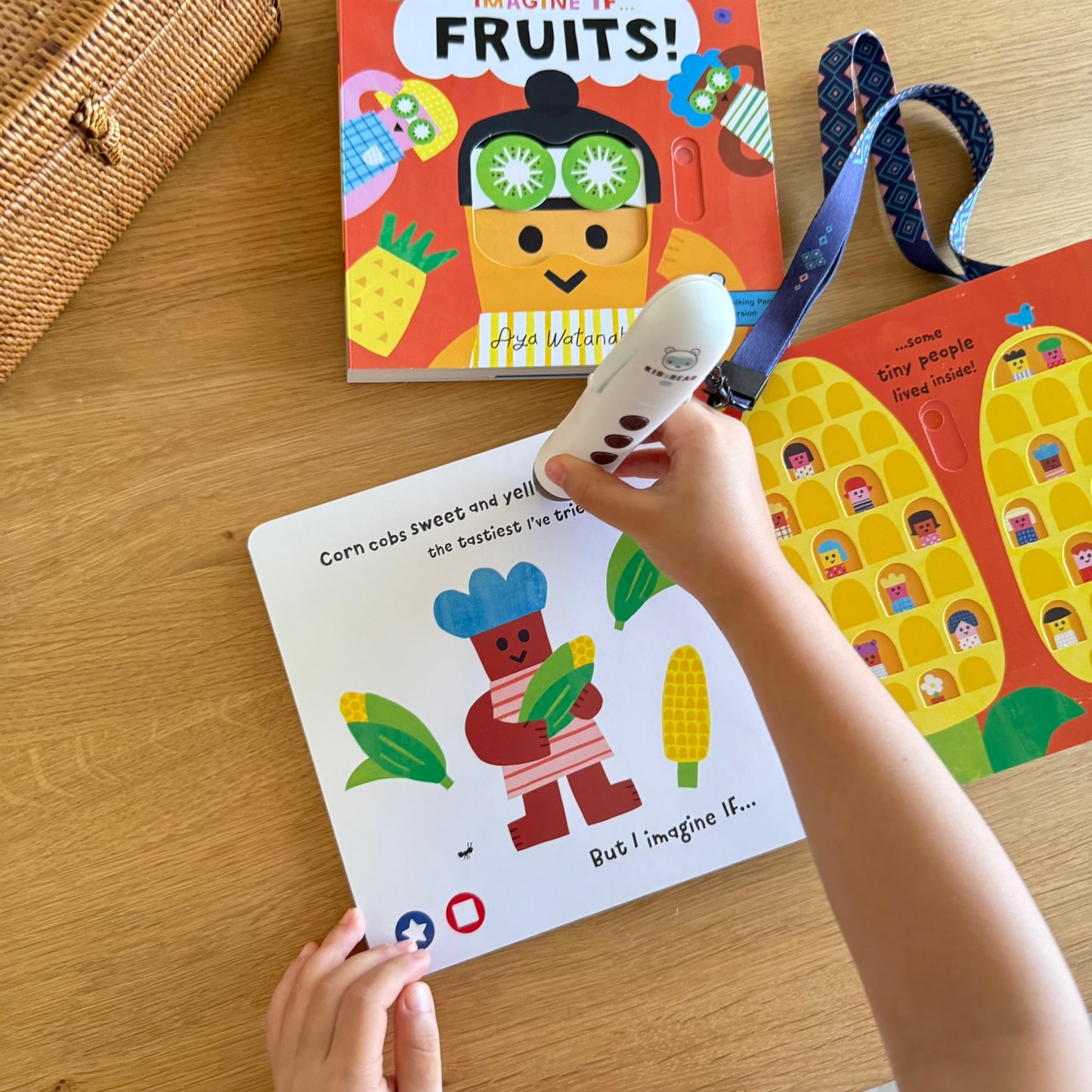 IMAGINE IF 想像力點讀互動操作書 (Veggies! / Fruit!)