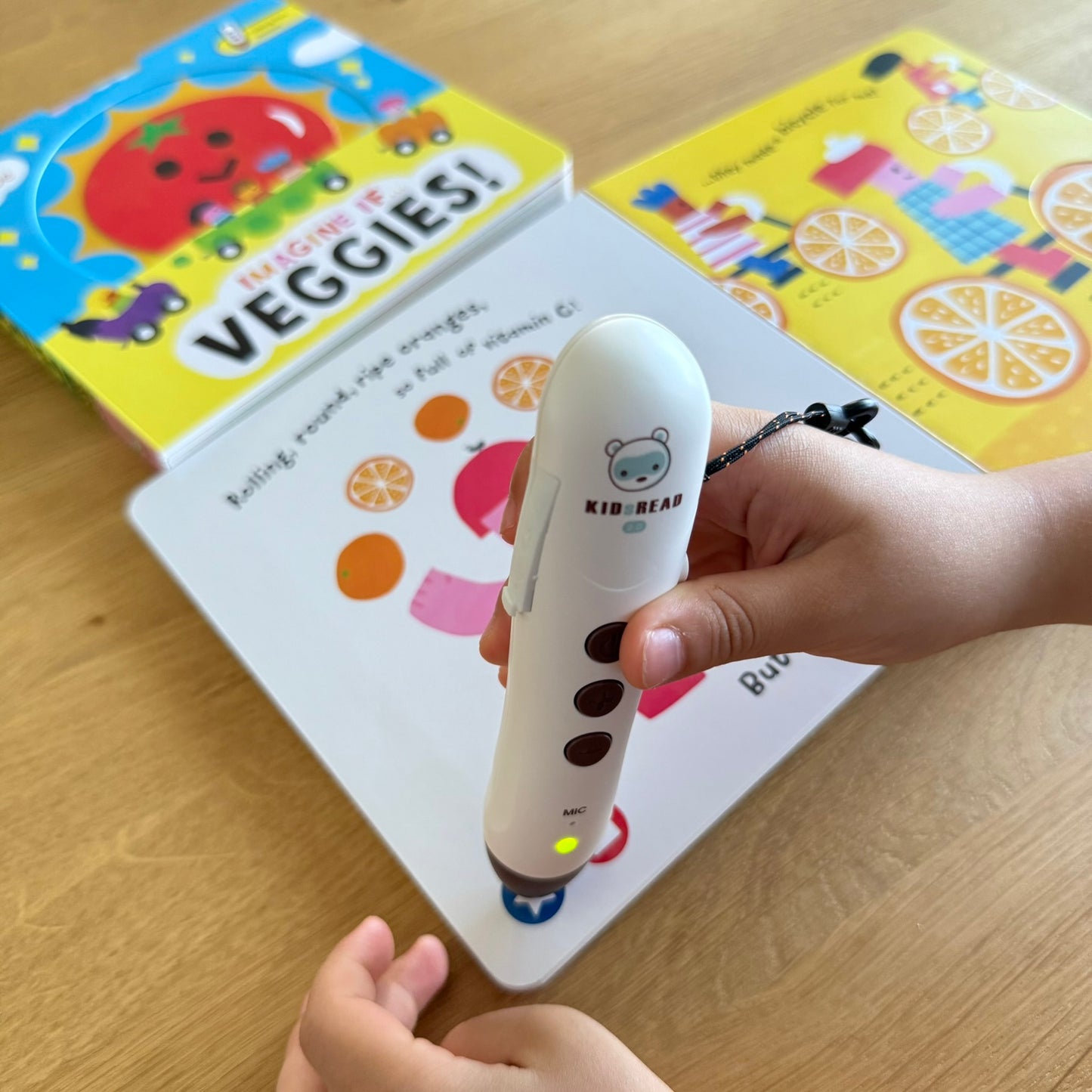 IMAGINE IF 想像力點讀互動操作書 (Veggies! / Fruit!)