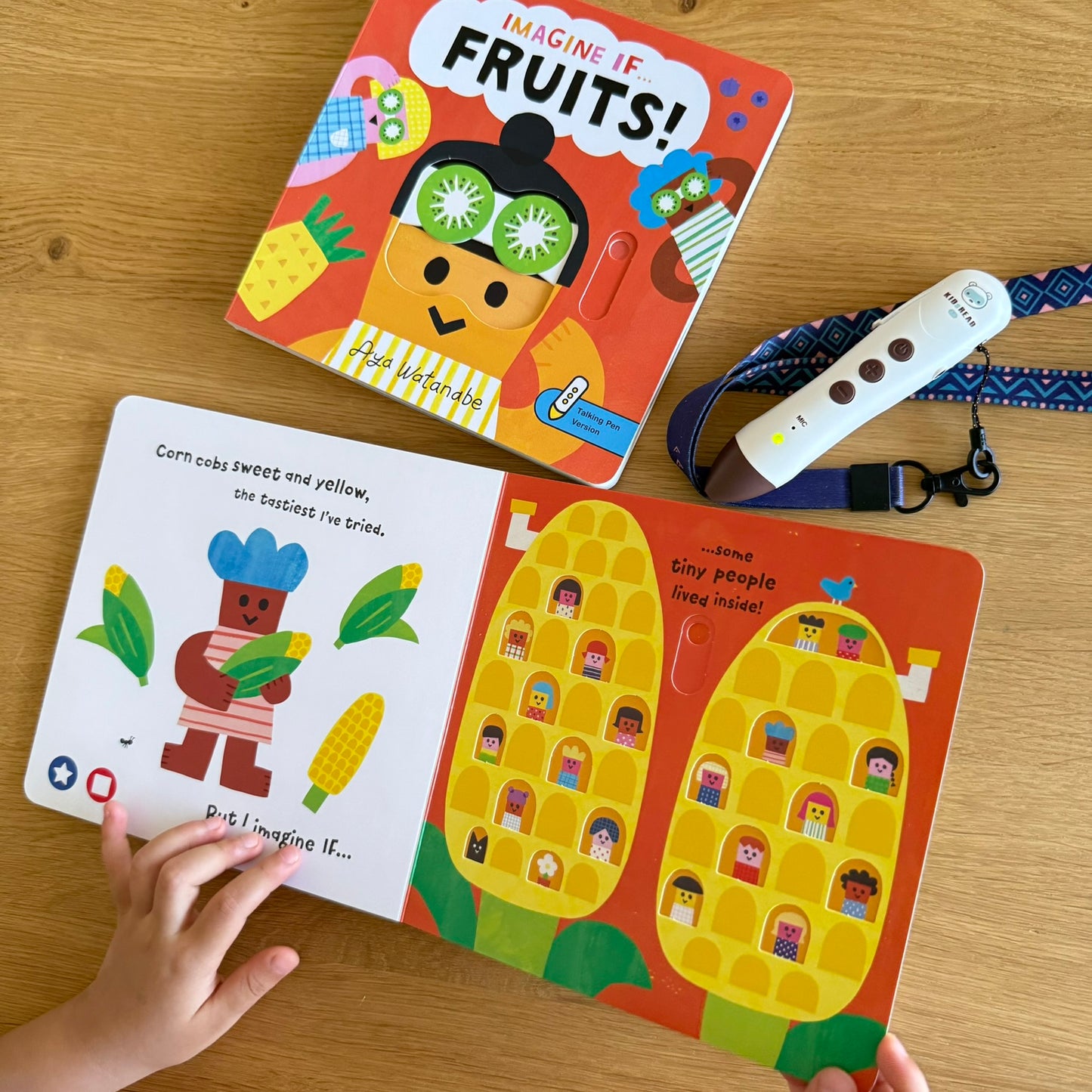 IMAGINE IF 想像力點讀互動操作書 (Veggies! / Fruit!)