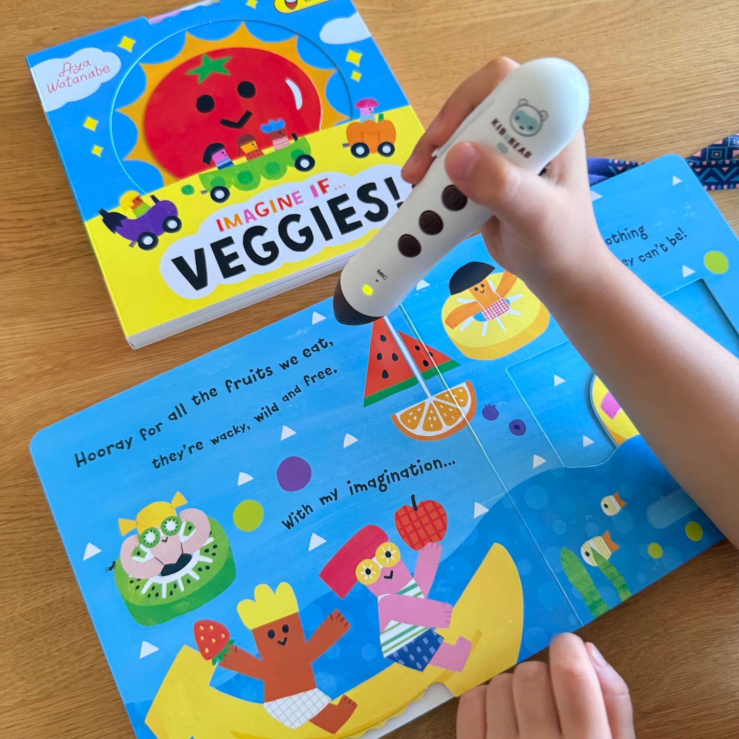 IMAGINE IF 想像力點讀互動操作書 (Veggies! / Fruit!)