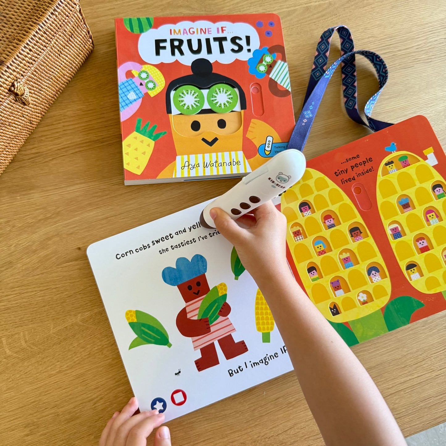 IMAGINE IF 想像力點讀互動操作書 (Veggies! / Fruit!)