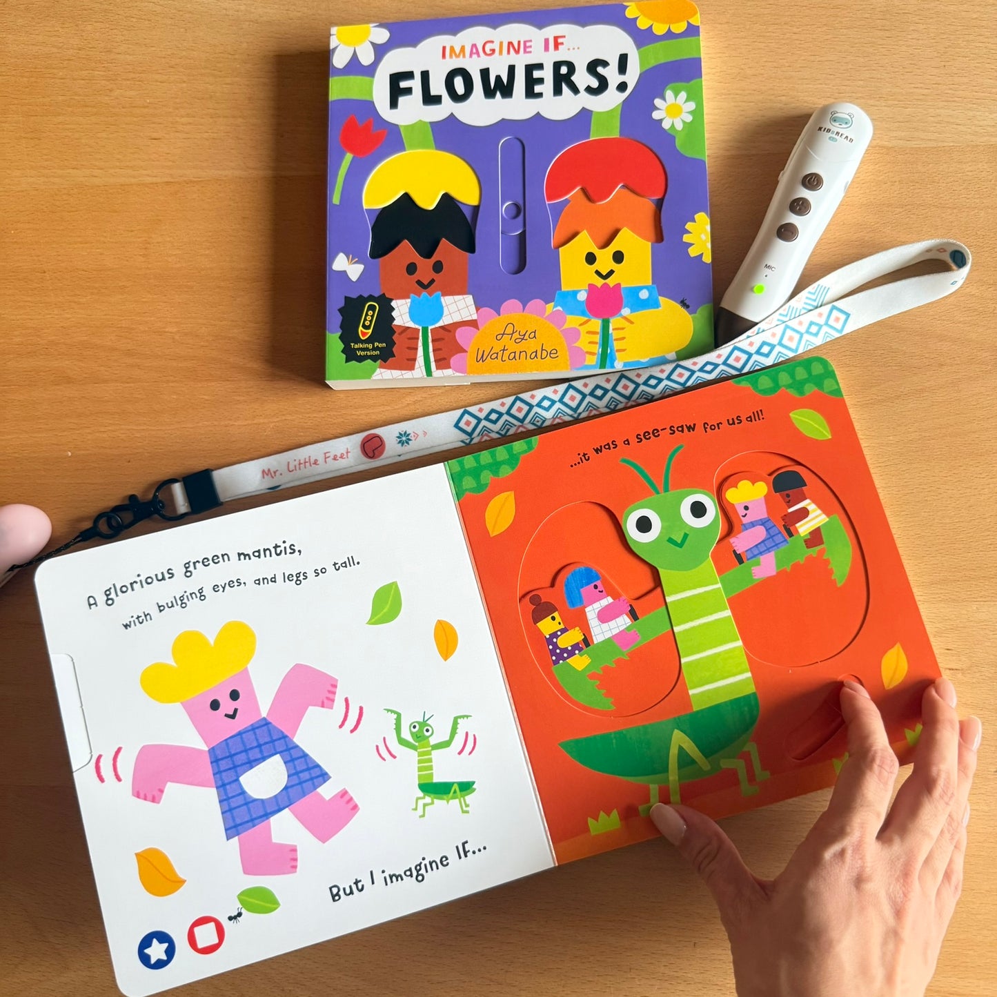 IMAGINE IF 想像力點讀互動操作書 (Flowers! / Bugs!)