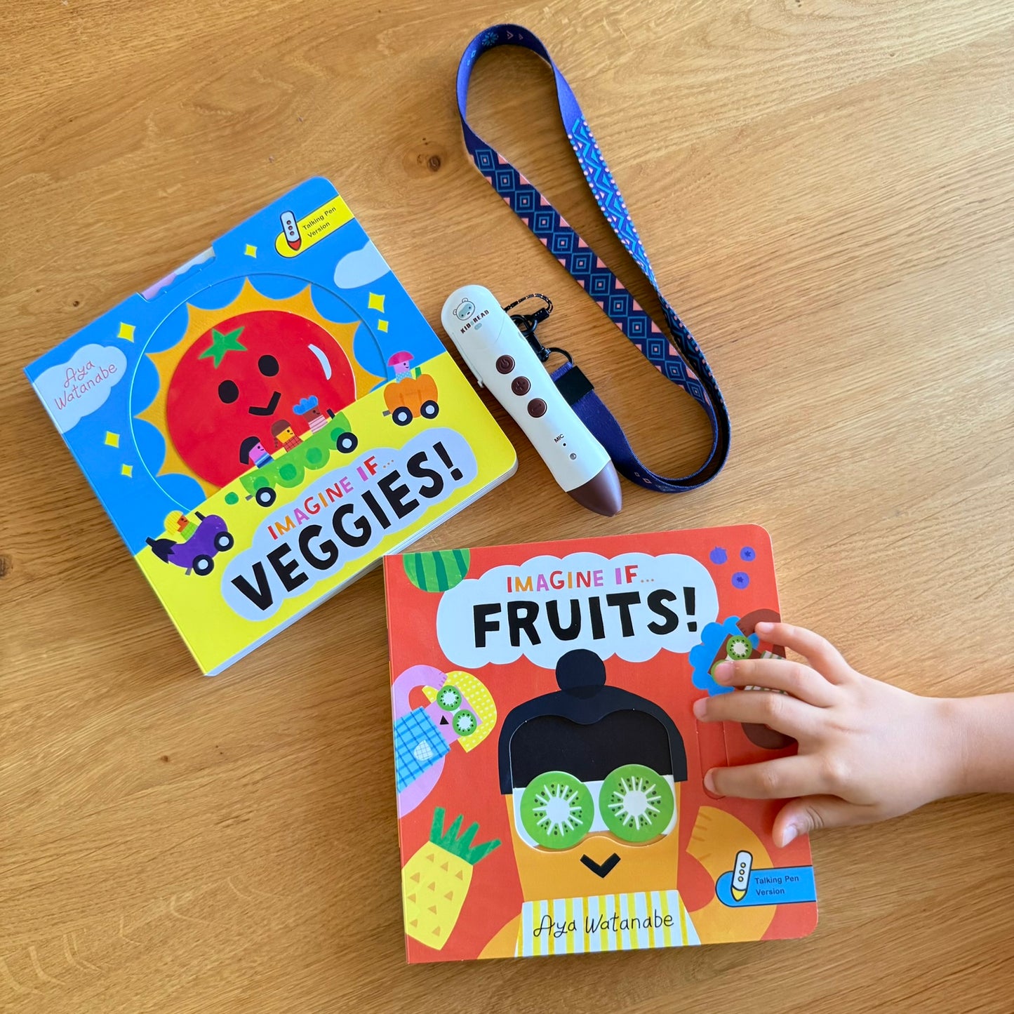 IMAGINE IF 想像力點讀互動操作書 (Veggies! / Fruit!)