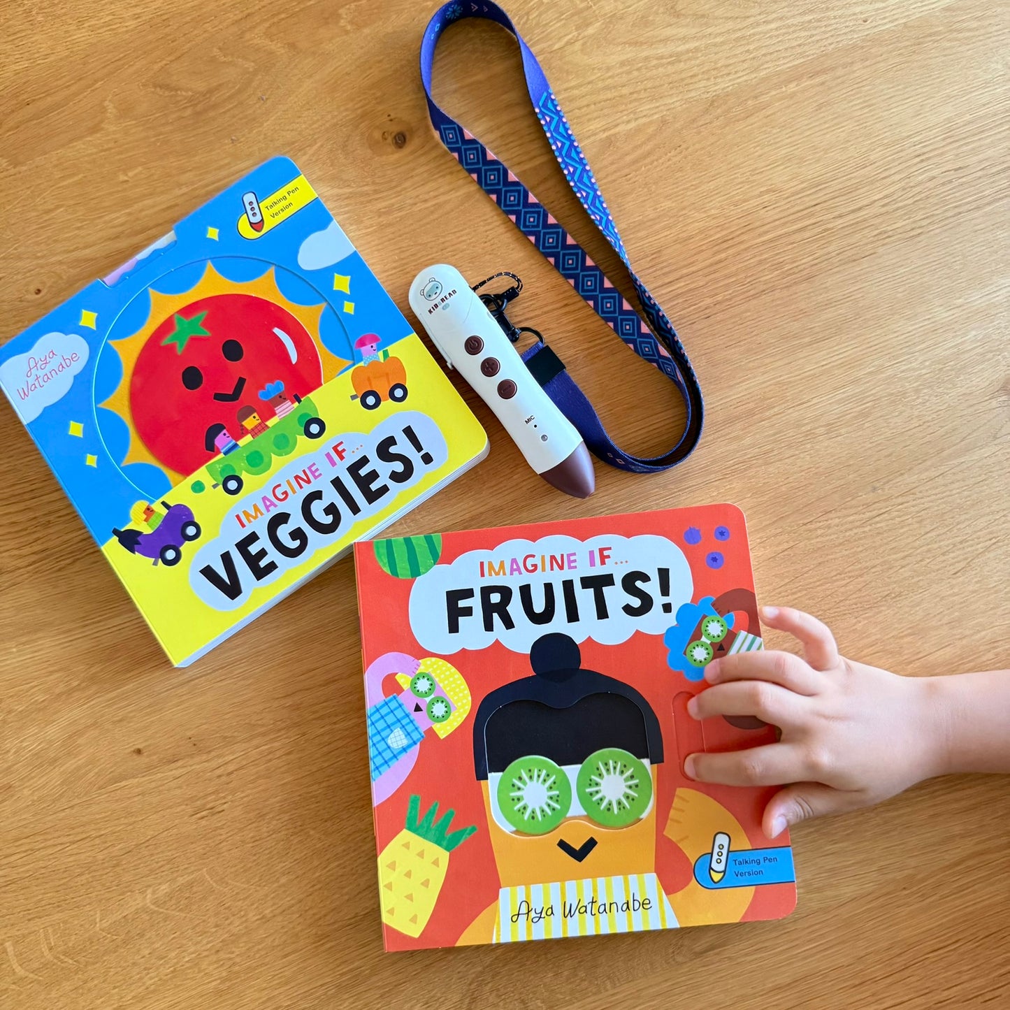 IMAGINE IF 想像力點讀互動操作書 (Veggies! / Fruit!)