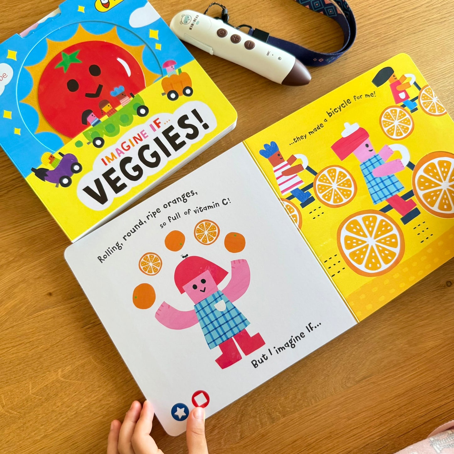 IMAGINE IF 想像力點讀互動操作書 (Veggies! / Fruit!)