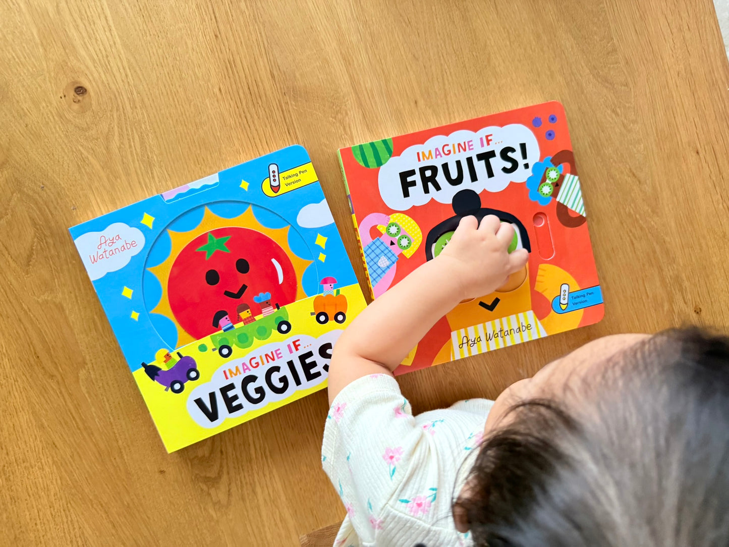 IMAGINE IF 想像力點讀互動操作書 (Veggies! / Fruit!)