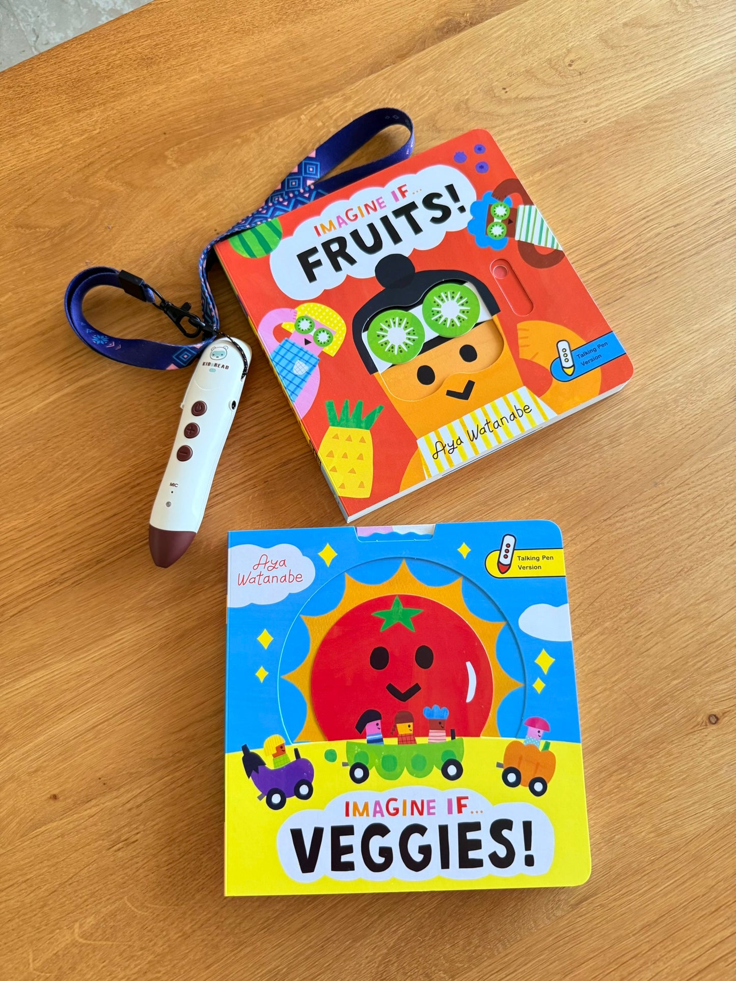 IMAGINE IF 想像力點讀互動操作書 (Veggies! / Fruit!)
