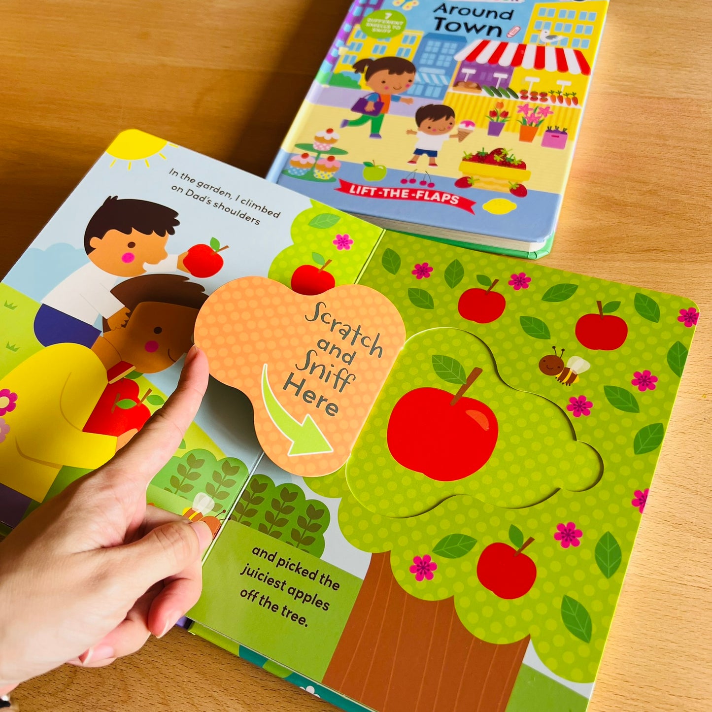 幼兒英文操作點讀書套組 (多感官操作書加真實圖片英文拼音讀本)