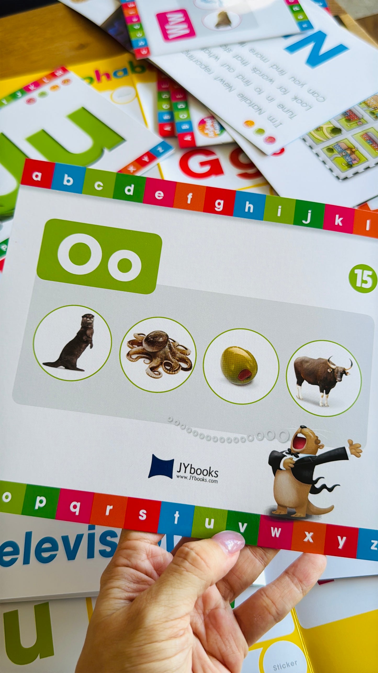 JY Alphabet Readers 英文字母說唱點讀教材