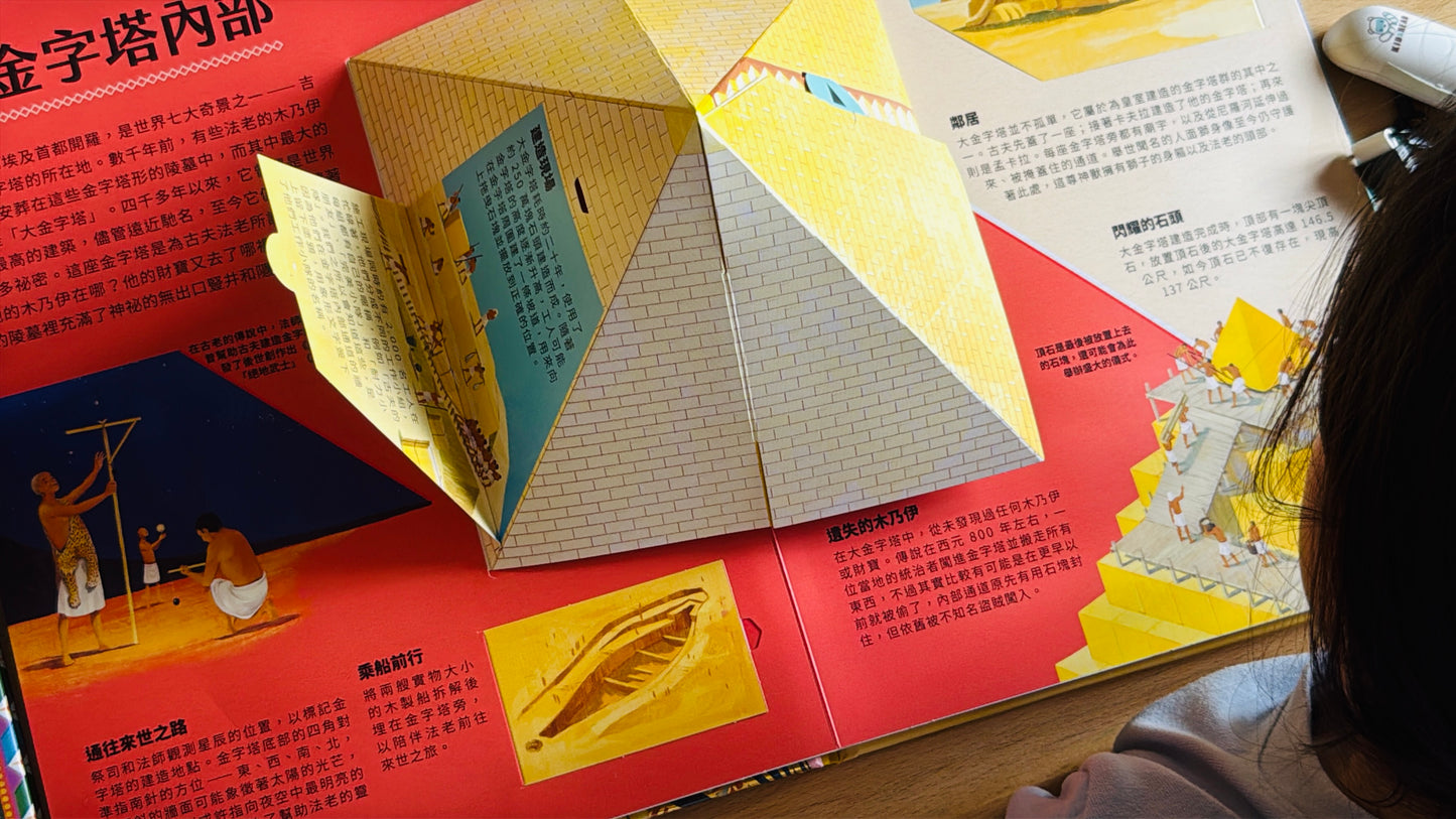 不可思議!昆蟲&木乃伊 立體互動點讀書