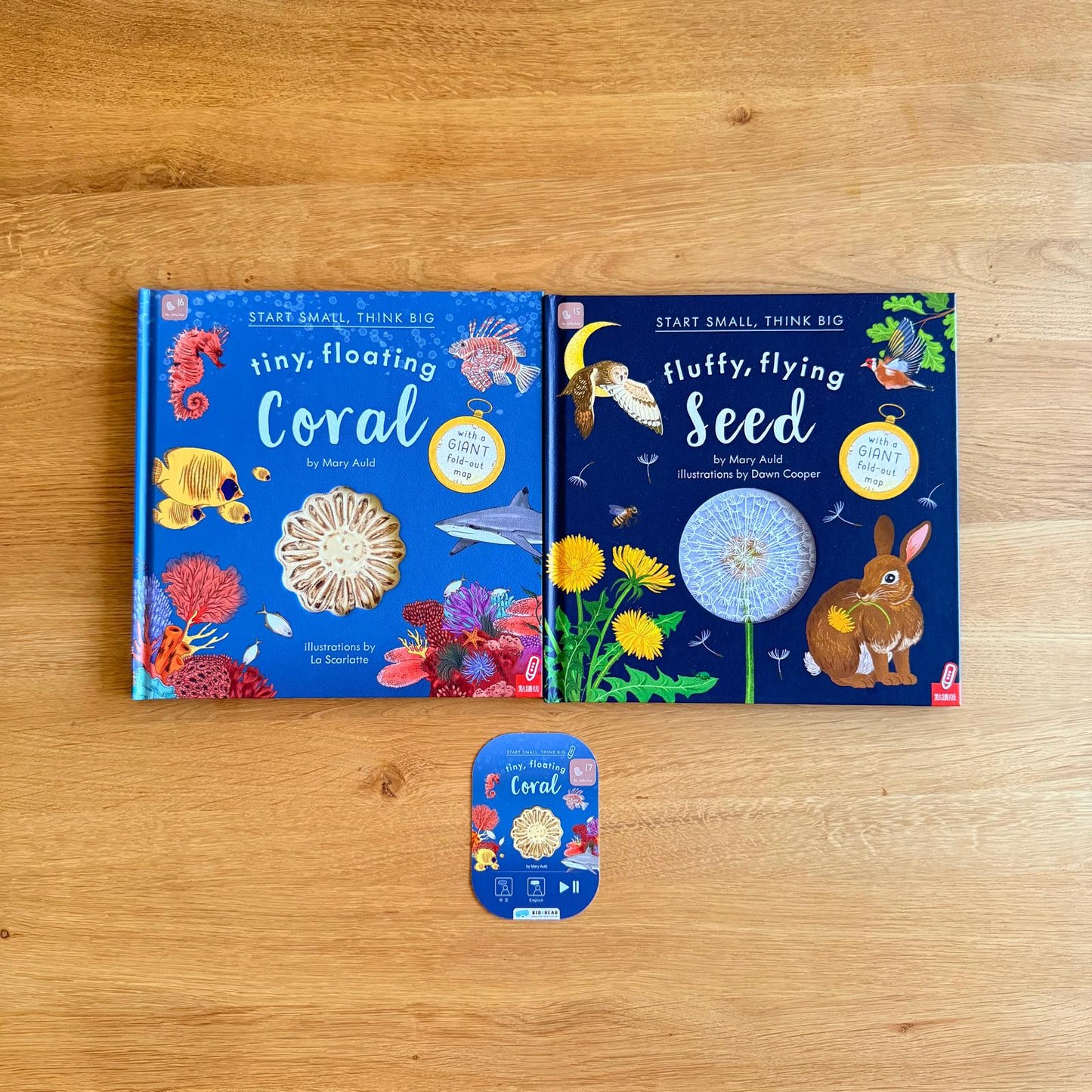 Start Small, Think Big 科普點讀書 (Seed / Coral)【小腳先生獨家送廣東話點讀貼紙#15-17及點讀學習單】