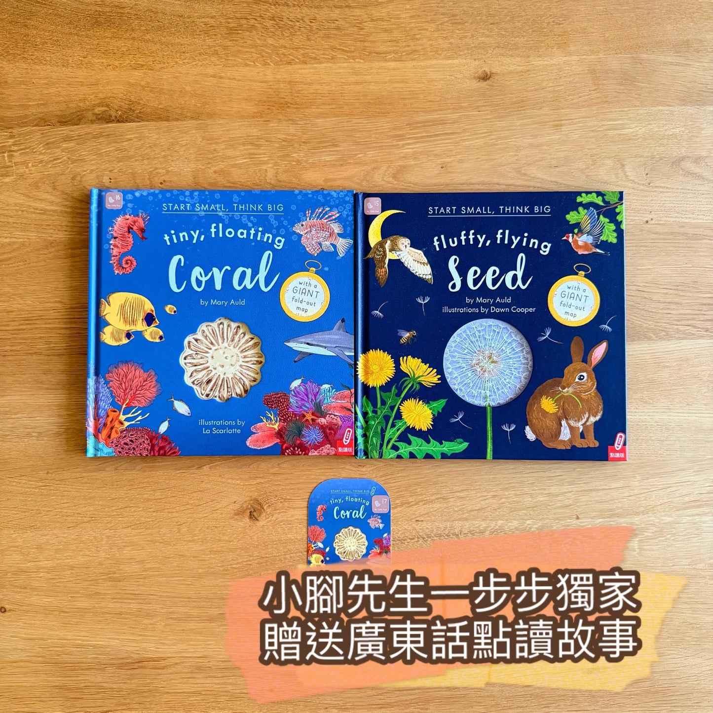 小腳丫生態夢飛行 兩文三語套組