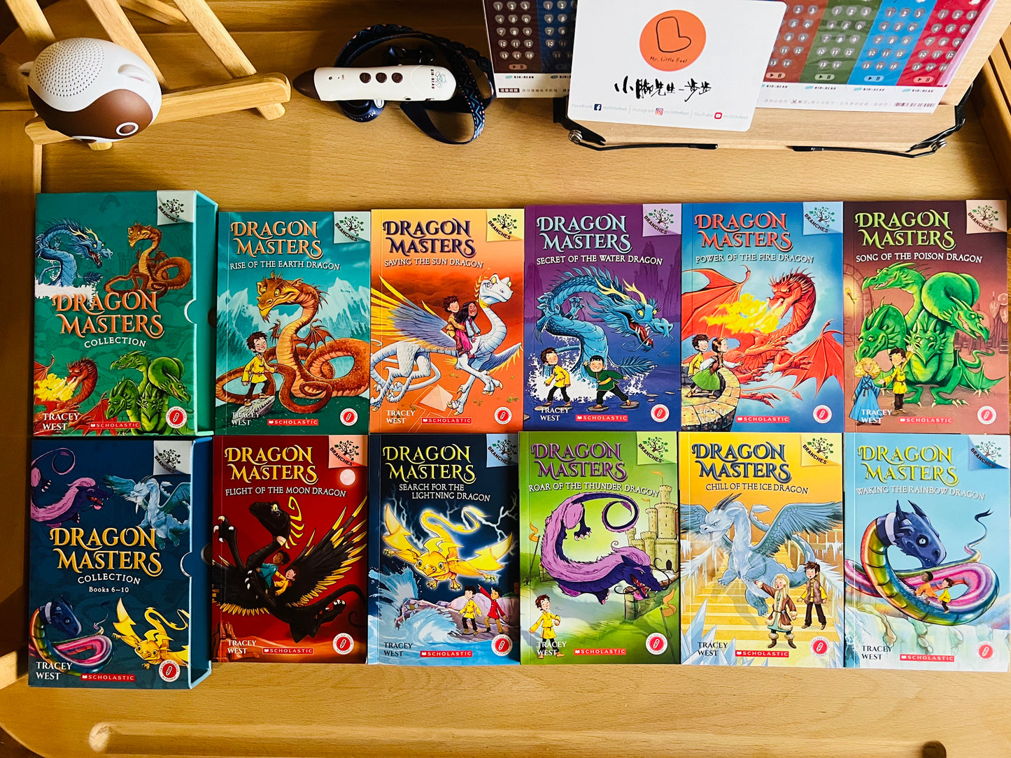 Dragon Masters 馴龍大師 兒童英文小說 點讀版 (books 1-10)