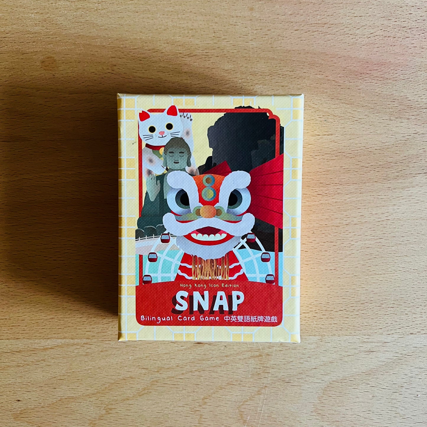 經典家庭紙牌遊戲 (香港地標主題)中英雙語版:Snap (Hong Kong Icon Edition )