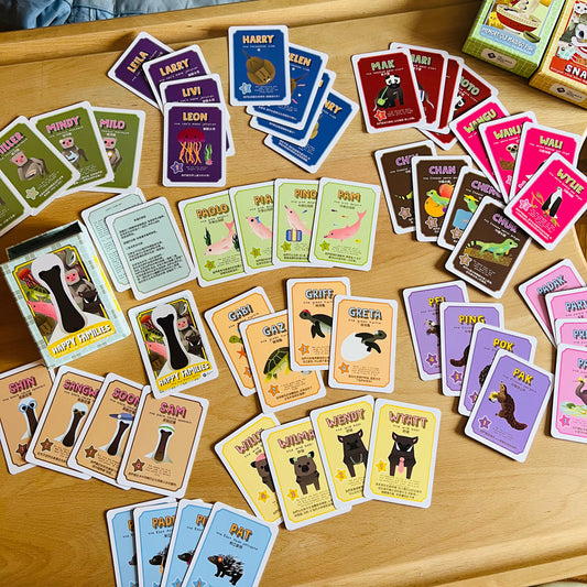 經典家庭紙牌遊戲 (香港野生動物主題)中英雙語版:Happy Families  (Hong Kong Wildlife Edition)