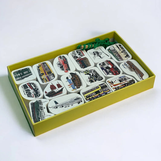(新版)香港交通工具串珠 Hong Kong Transport Lacing Beads