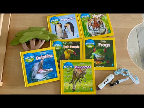 Explore My World 兒童科普點讀讀本 第2輯 (Penguins / Dolphins / Kangaroos / Frogs / Tigers / Rain Forests)