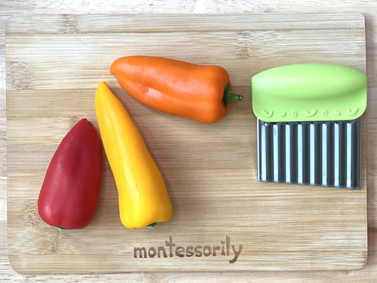 Montessorily Bamboo Cutting Board 兒童竹製砧板