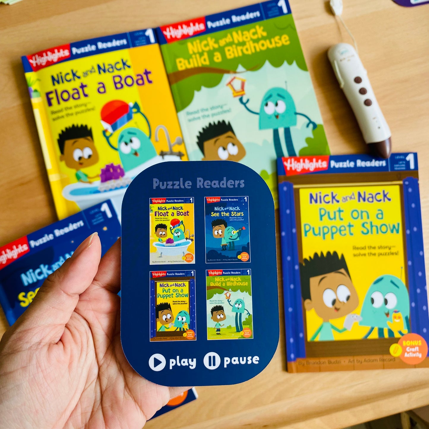 Level 1 : Highlights Puzzle Readers Nick and Nack 系列