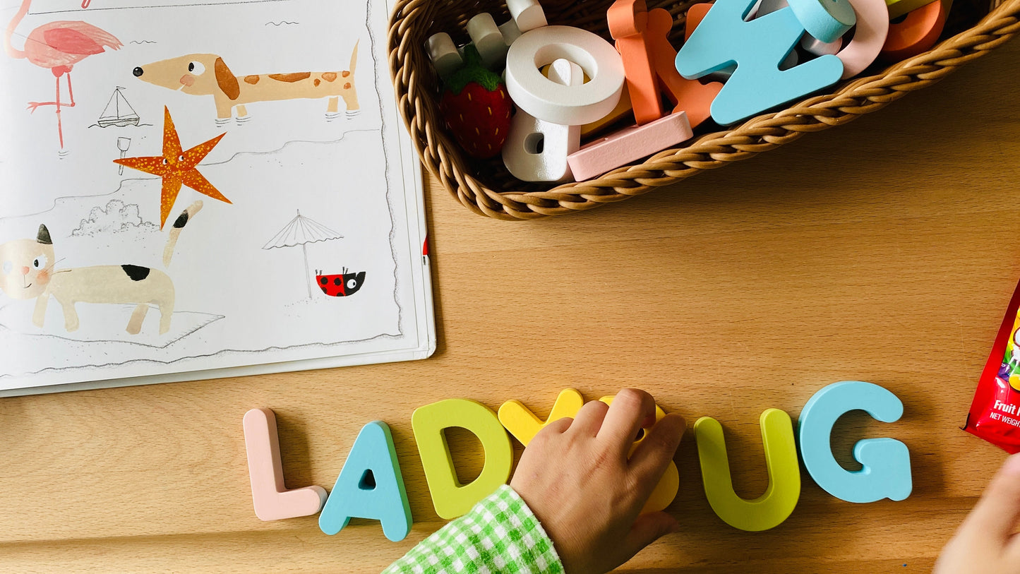 KidsRead 基礎點讀英文字母學習系列 大套組 (有聲積木 加 Phonics cards)