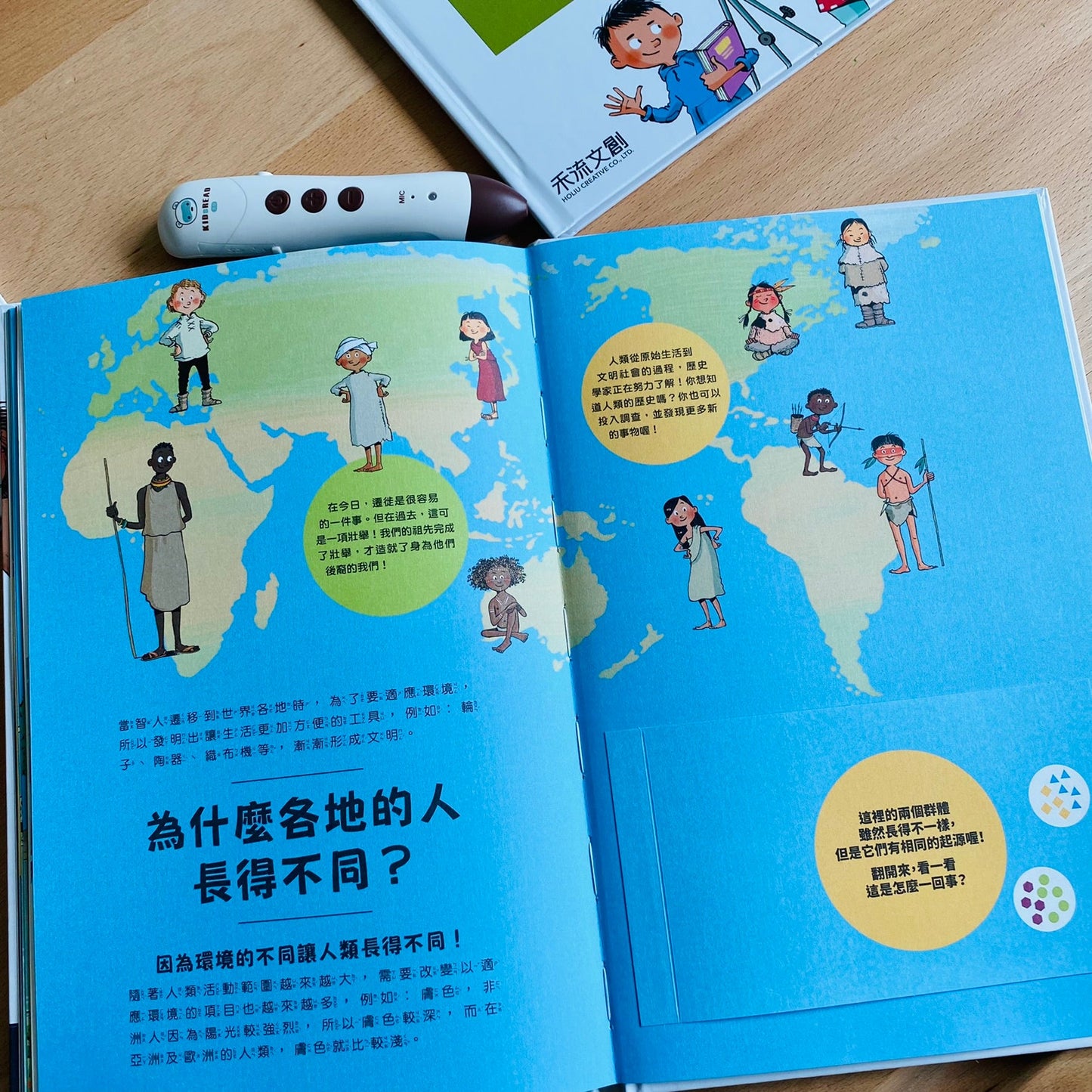 小腳丫從「我」到大世界 科普人類史套組