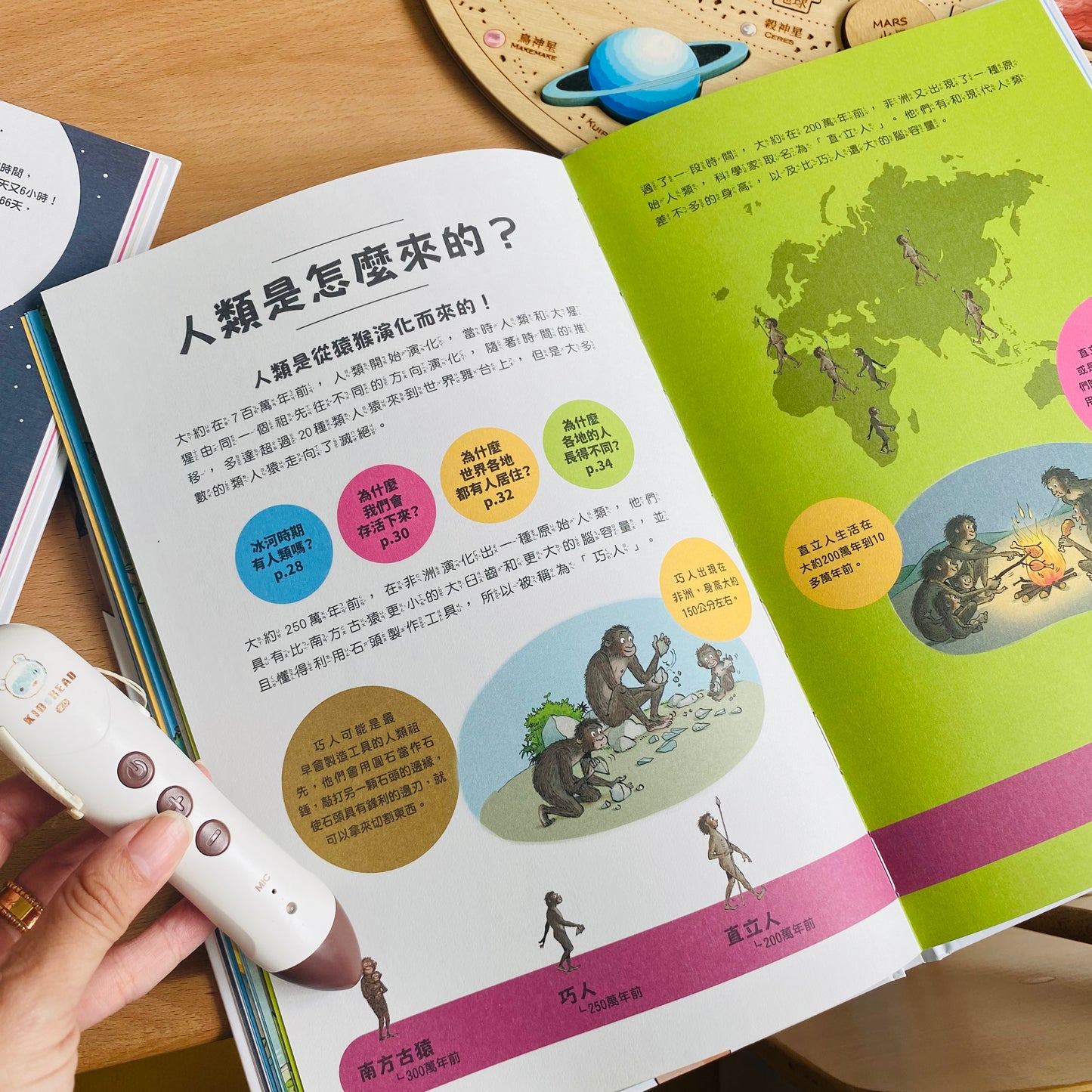 小腳丫從「我」到大世界 科普人類史套組