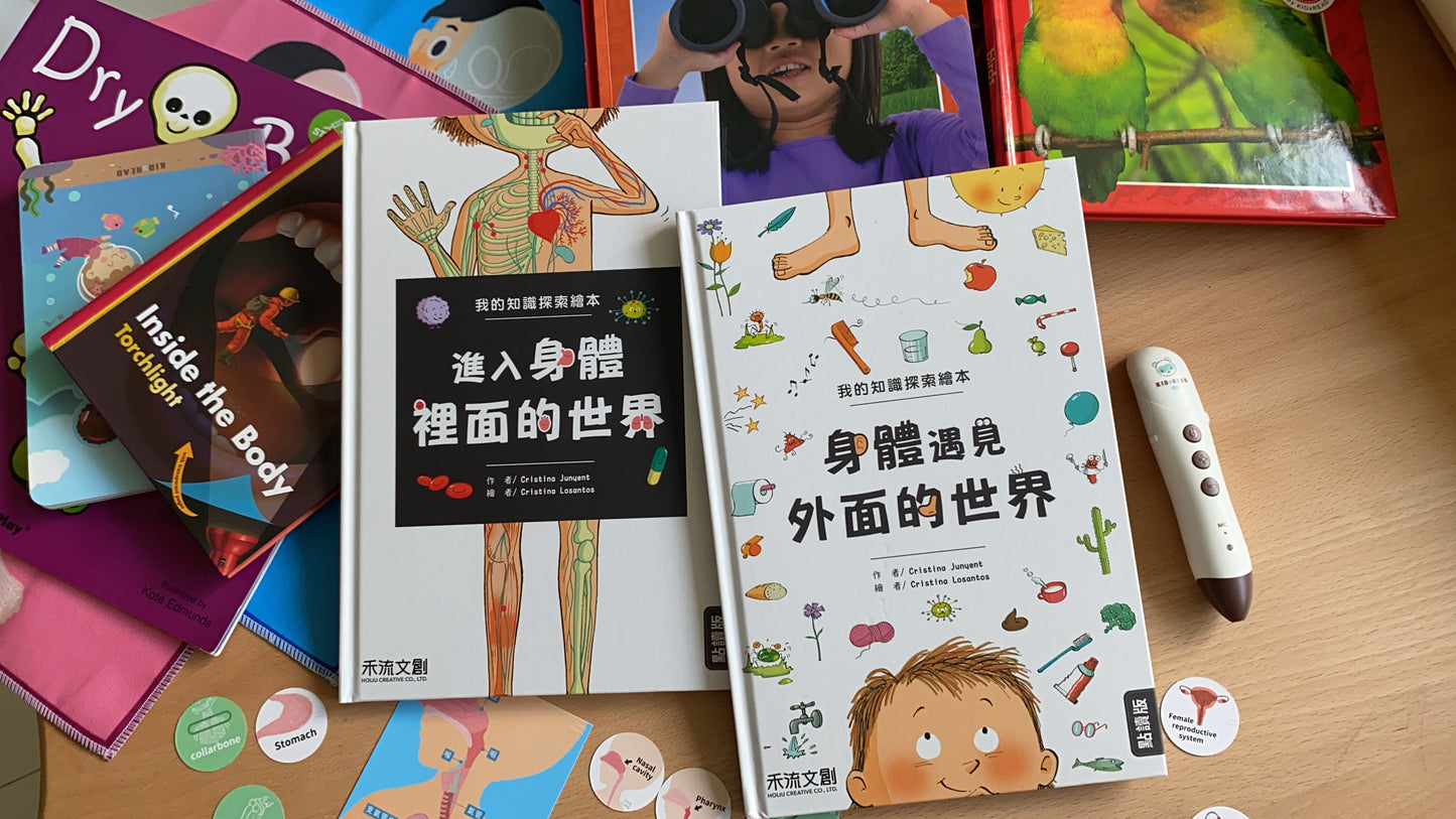 小腳丫從「我」到大世界 科普人類史套組