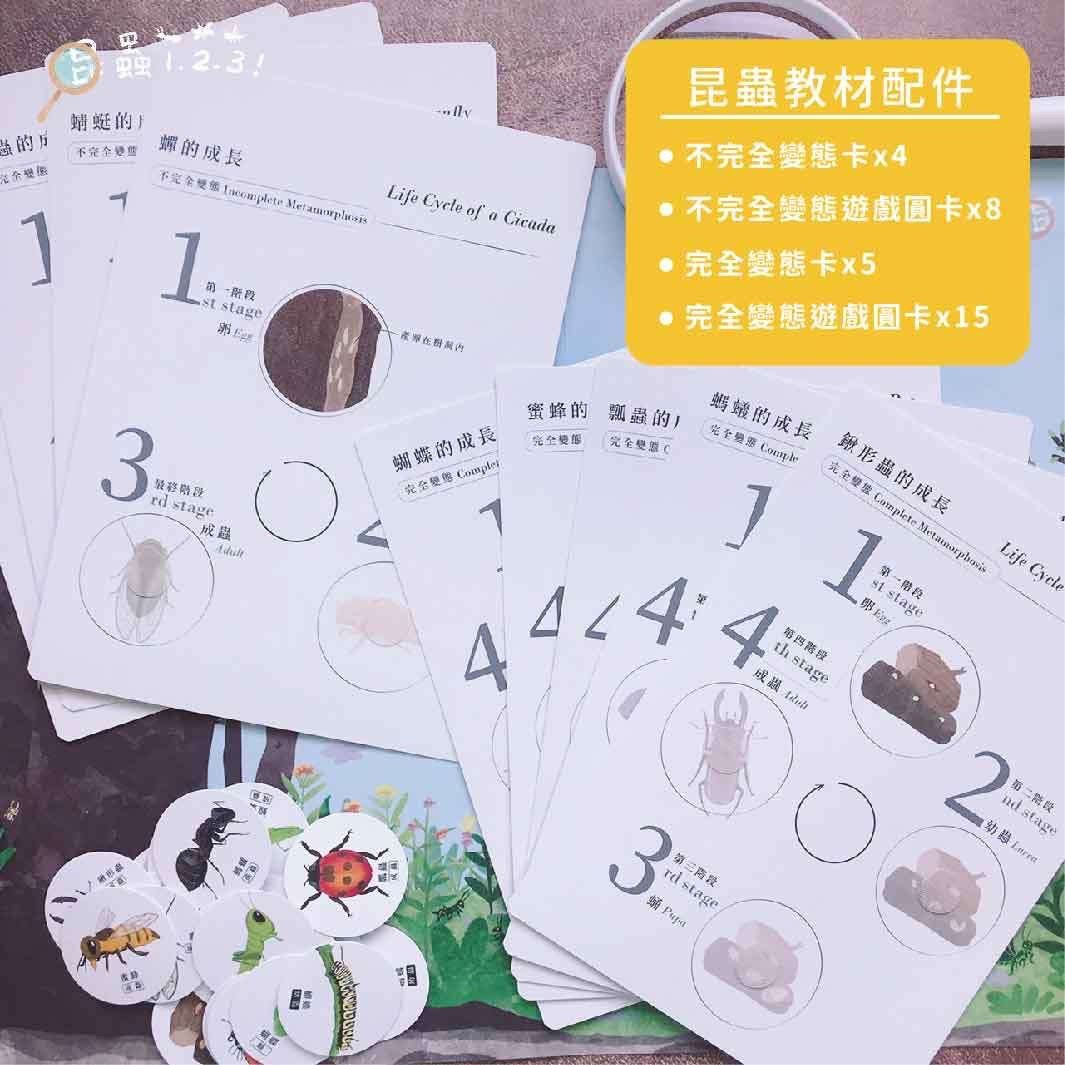 昆蟲123! 好玩雙語主題教材配件 (香港版)