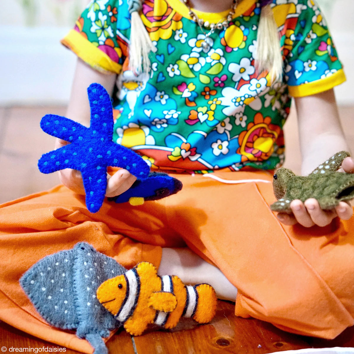 Australian Coral Reef Under the Sea Finger Puppets 海底世界手指玩偶