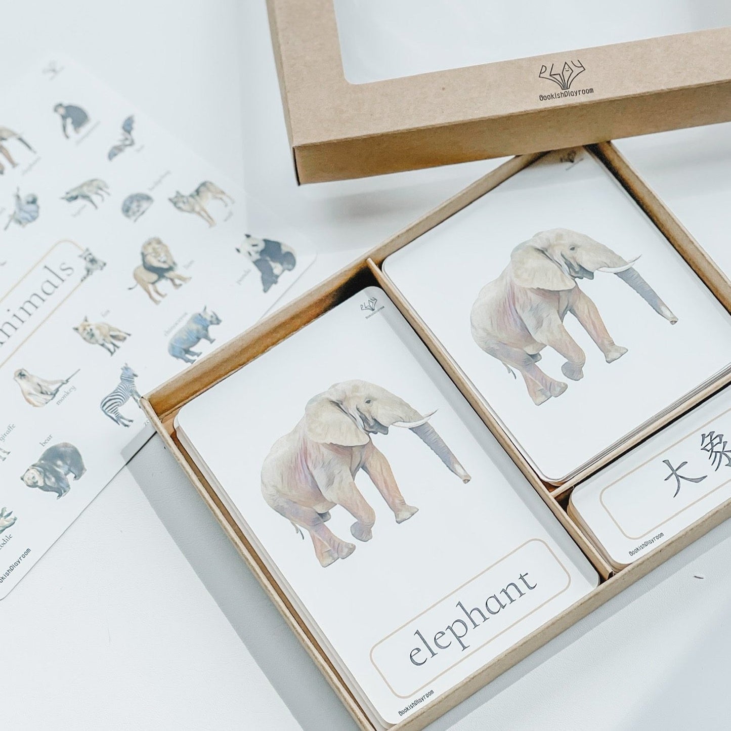 幼兒認知三部卡 (香港主題中英對照四盒套裝) Full Set of 3 Part Cards