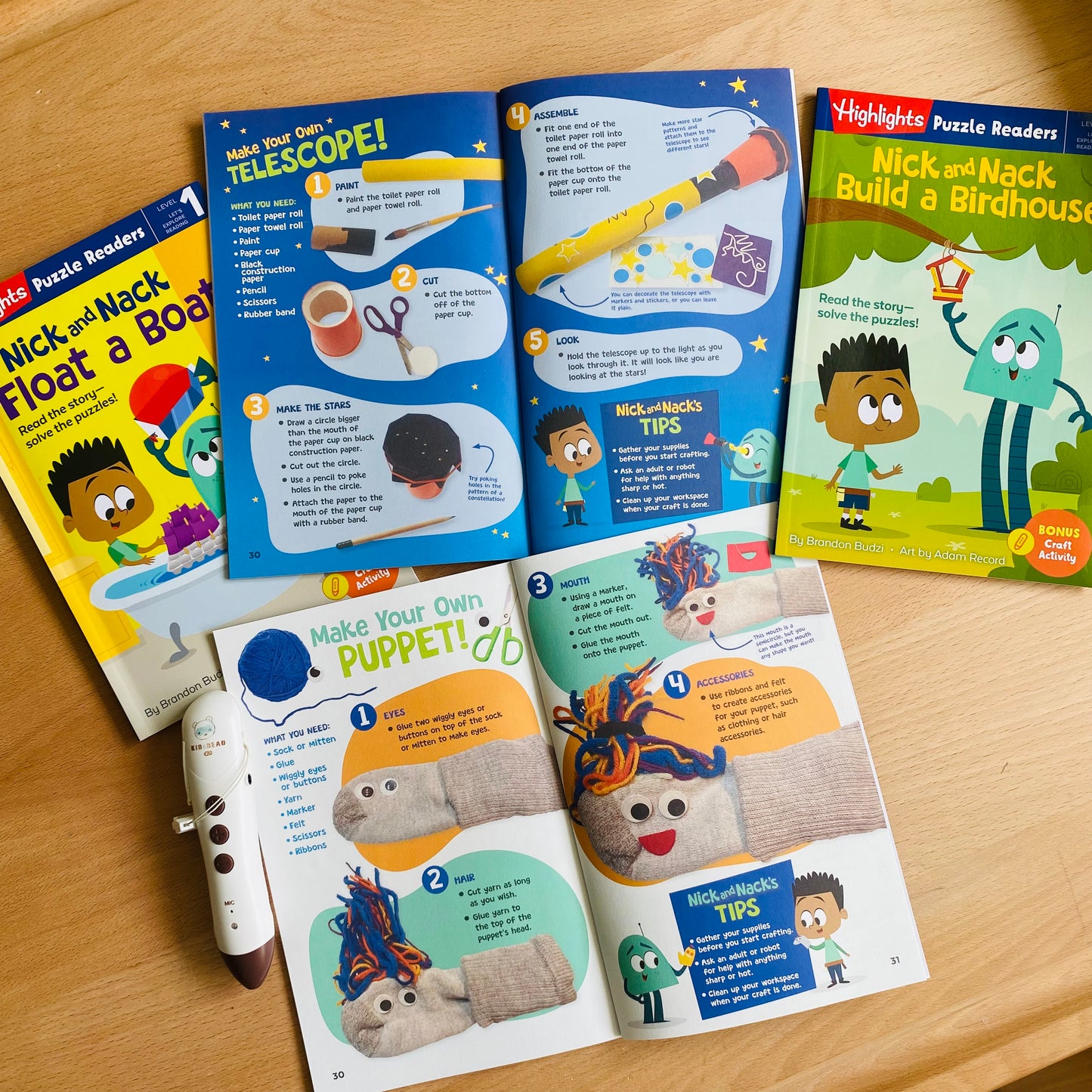 Level 1 : Highlights Puzzle Readers Nick and Nack 系列