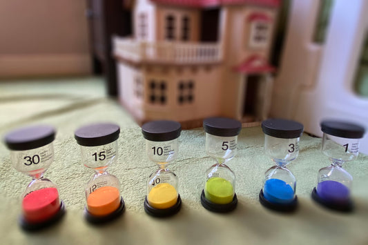6 Piece Sand Timers Set 沙漏計時器六件組