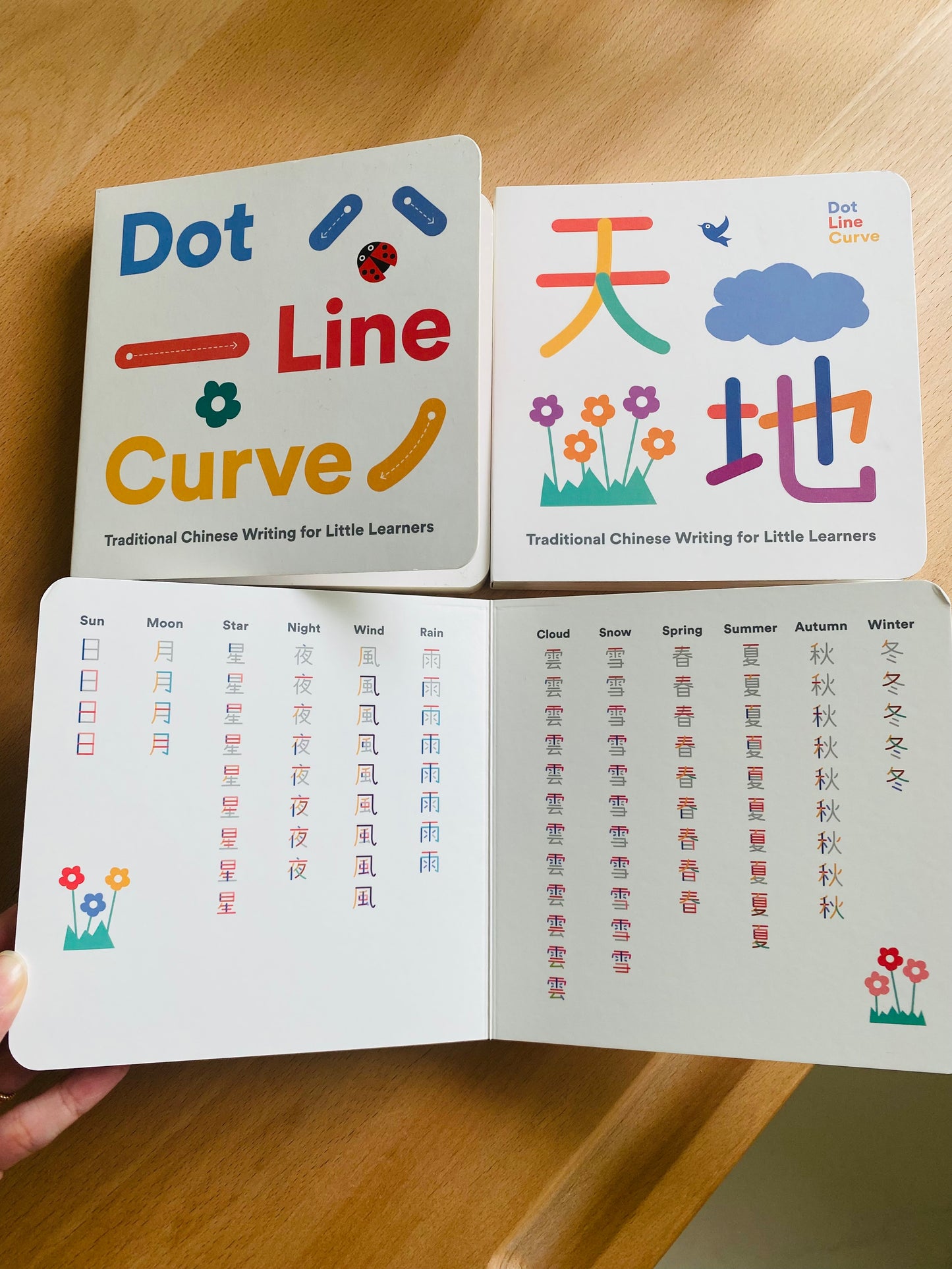 The Dot Line Curve Collection (Bundle of All Writing Sets + Count & Match Puzzle) 觸感中文寫字組合及中國數字硬頁配對拼圖