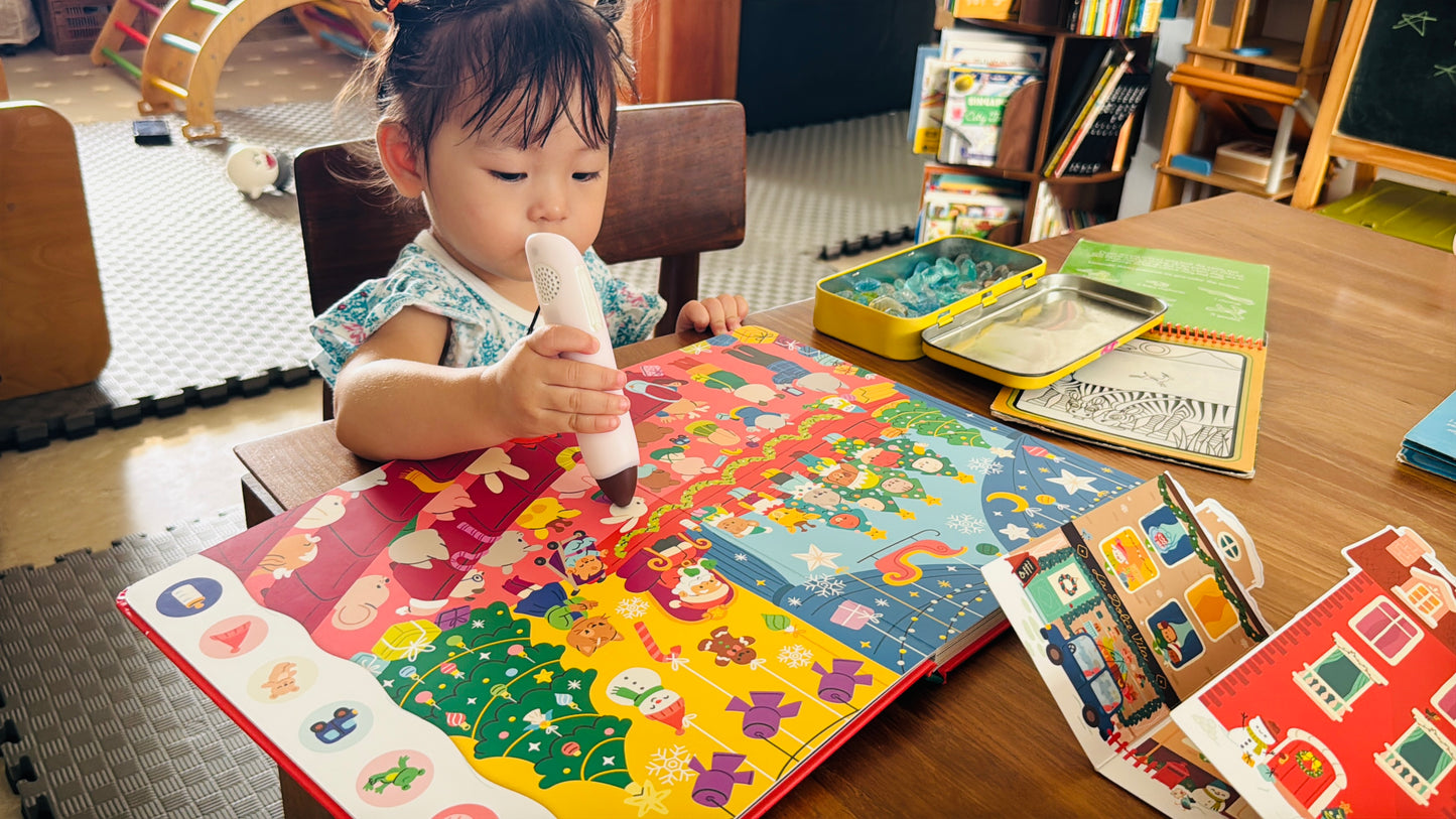 Search and Find CHRISTMAS 聖誕找一找點讀遊戲書