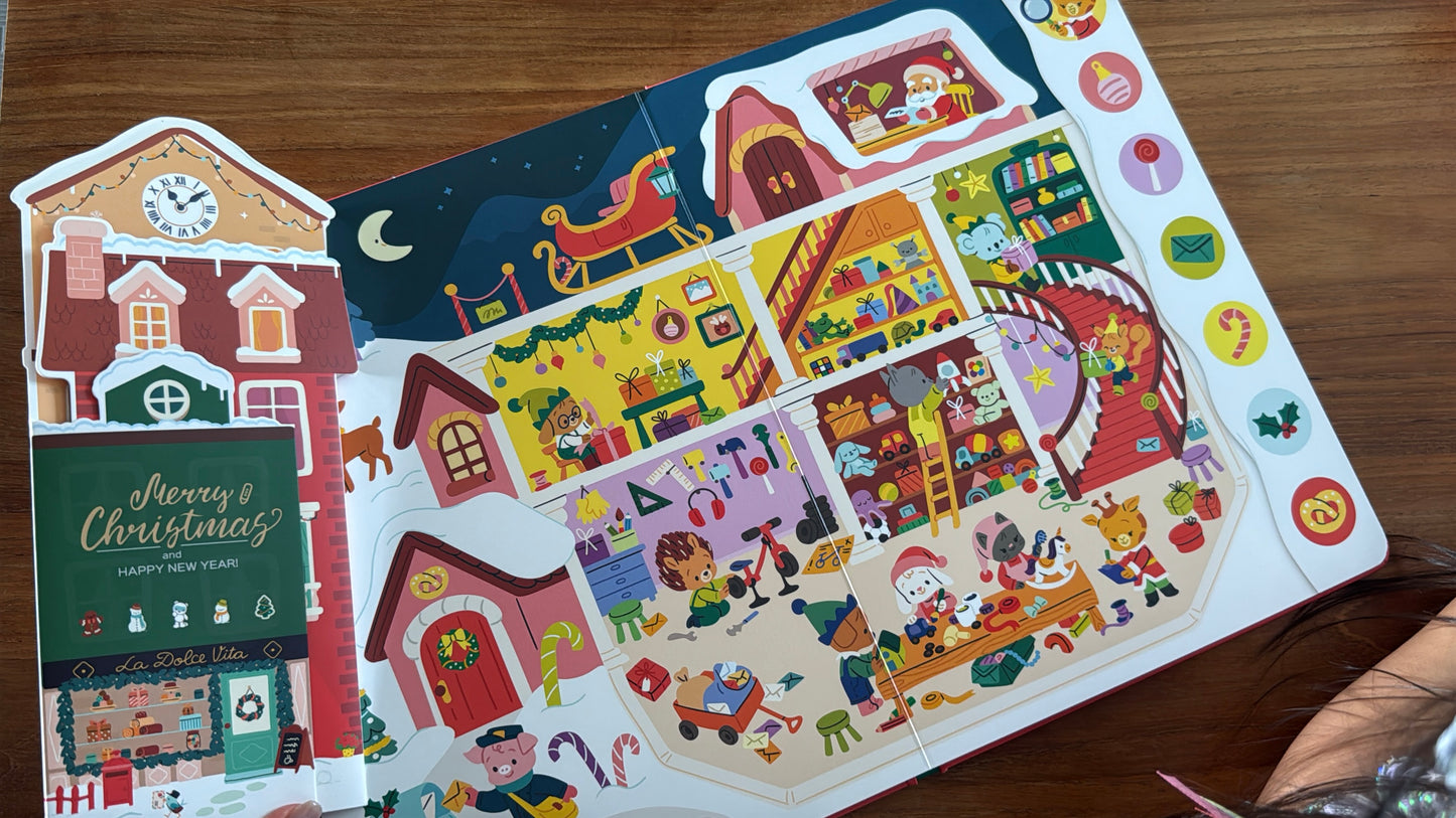 Search and Find CHRISTMAS 聖誕找一找點讀遊戲書