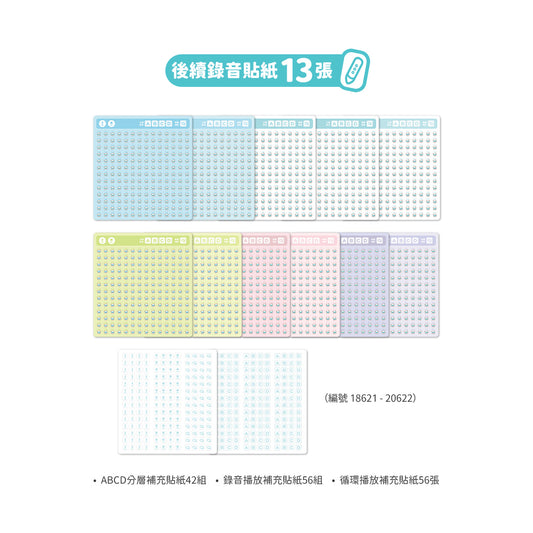 後續錄音貼紙 (2026年新版)
