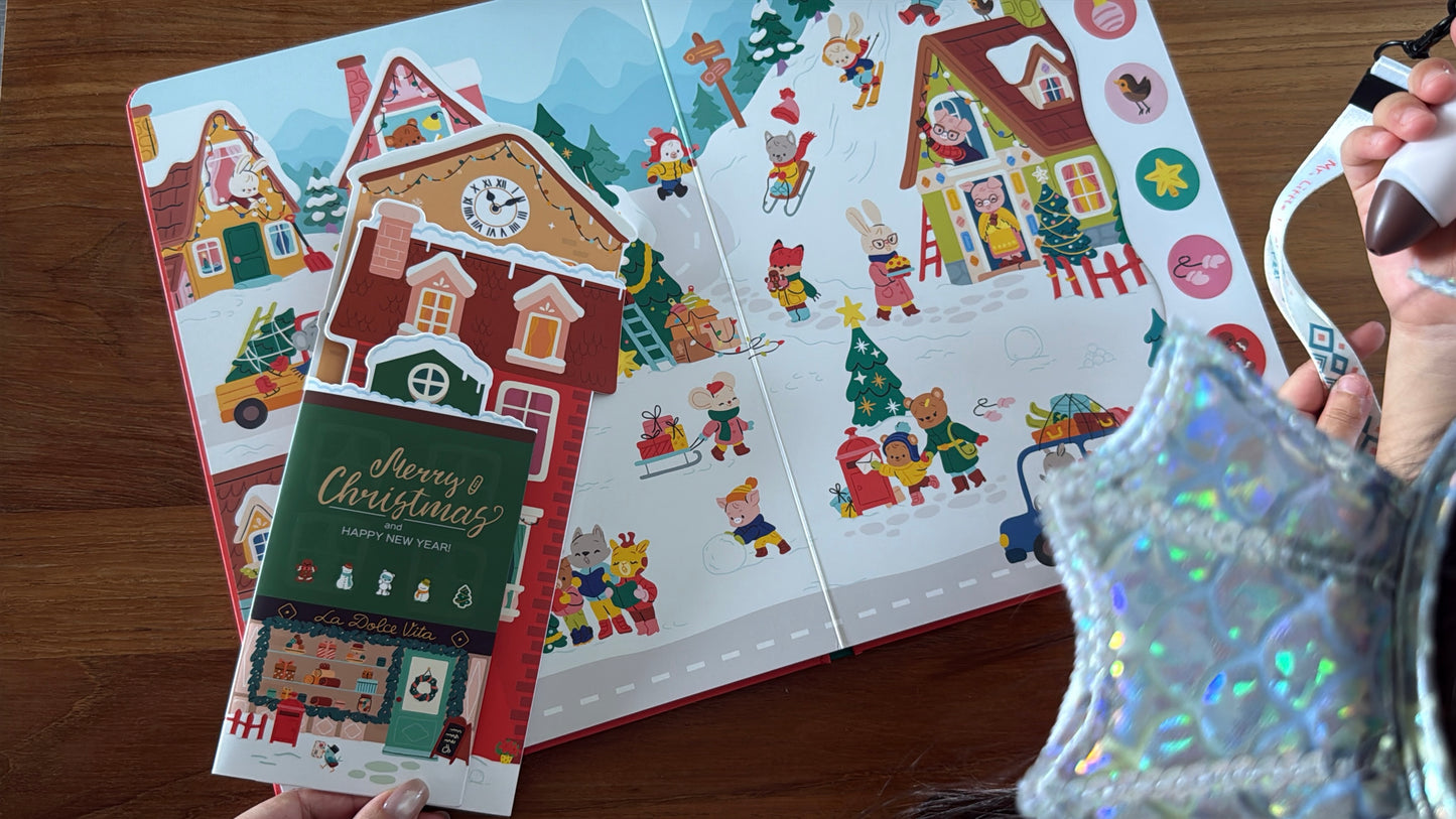 Search and Find CHRISTMAS 聖誕找一找點讀遊戲書