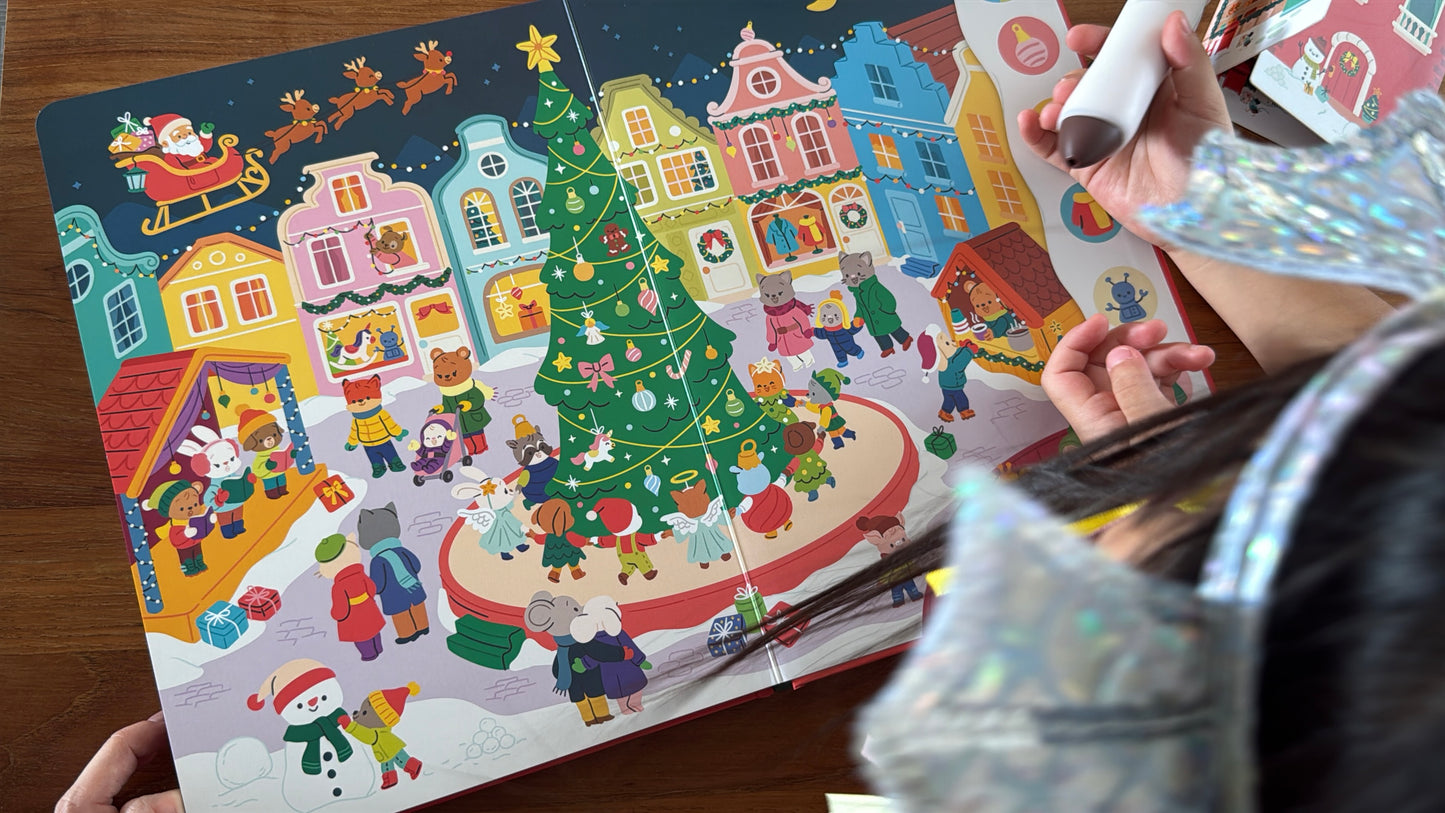 Search and Find CHRISTMAS 聖誕找一找點讀遊戲書